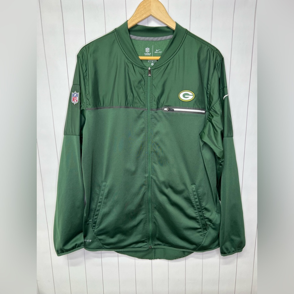 NFL - Green Bay Packers - Zip Up Jacket - Men’s Medium